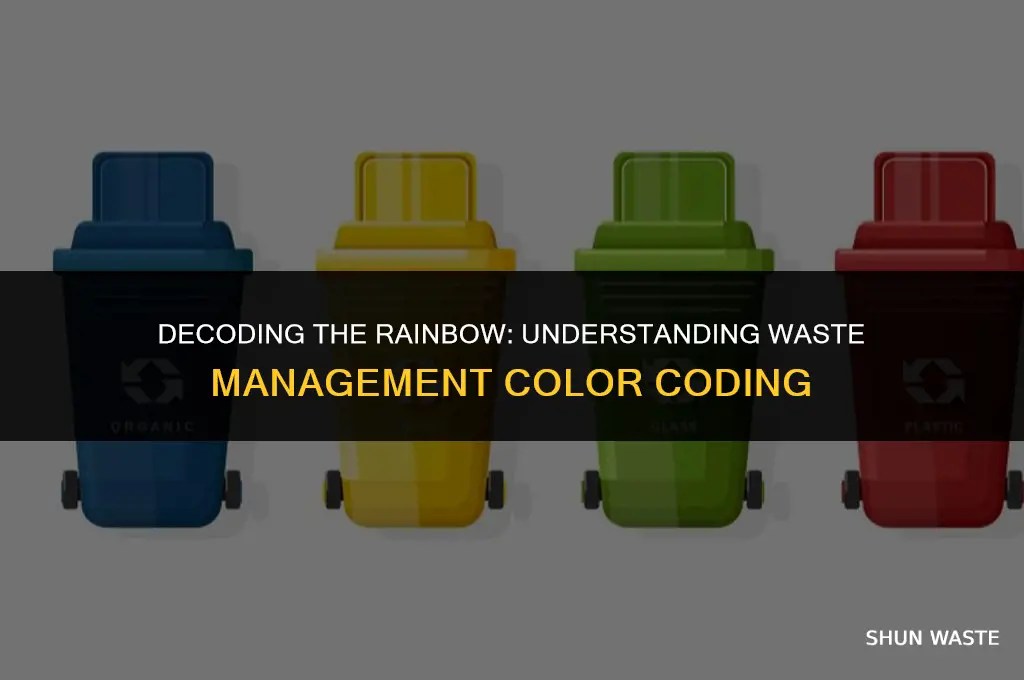who waste management colour coding