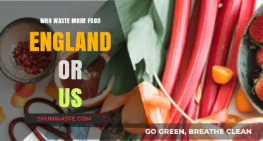 Food Waste Face-Off: England vs. US - Who's More Wasteful?