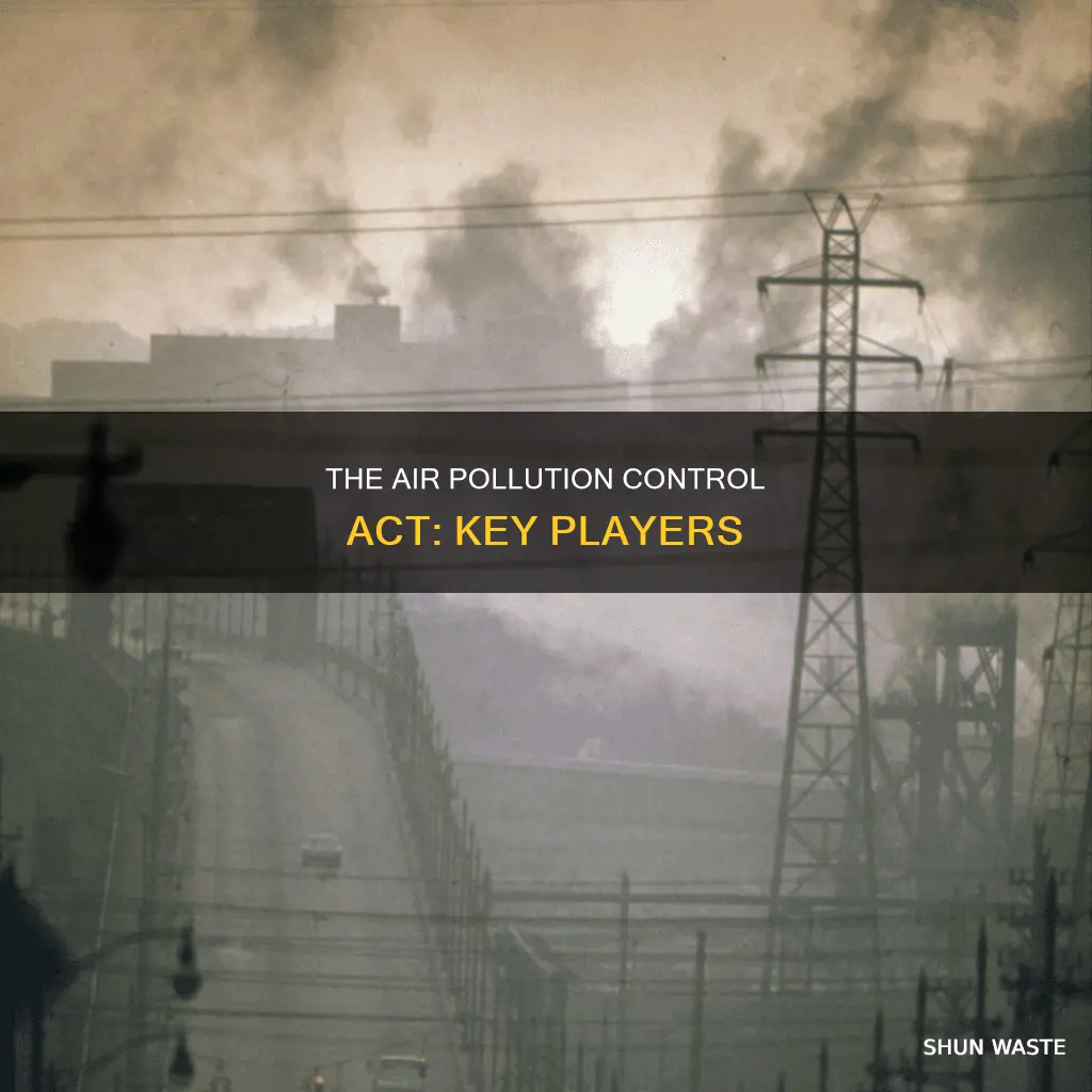 who worked on the air pollution control act of 1948