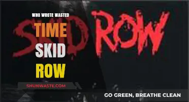 Unveiling the Lyricist Behind Skid Row's 'Wasted Time