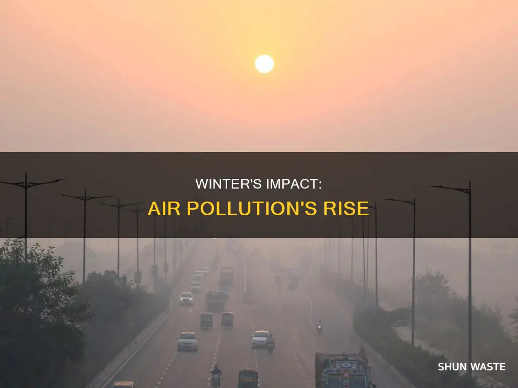 why air pollution increases in winter