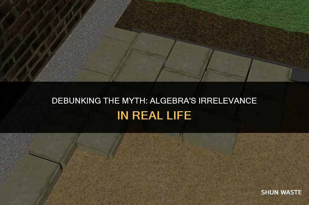 why algebra is a waste of time