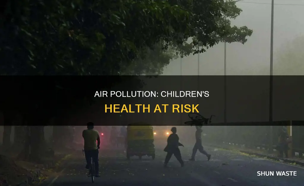 why are children more susceptible to air pollutant illnesses
