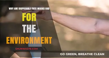 Disposable Masks' Environmental Impact: Pollution, Waste, and Sustainability Concerns