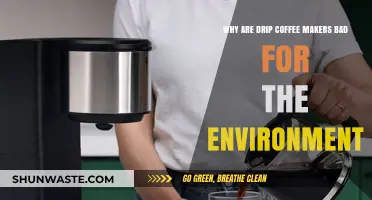 Drip Coffee Makers: Uncovering Their Hidden Environmental Impact and Waste