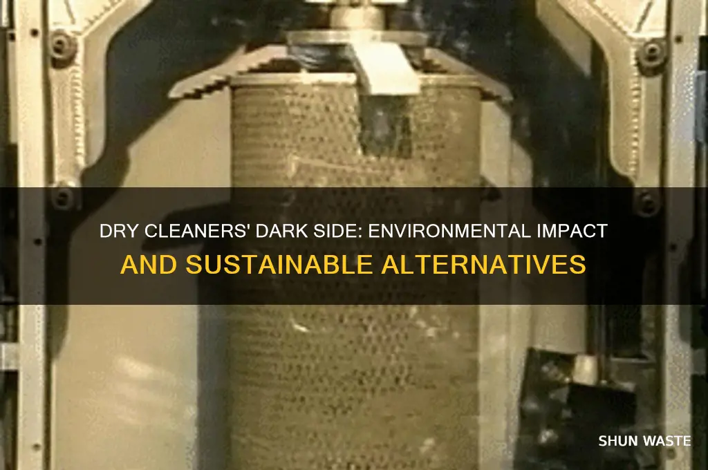 why are dry cleaners bad for the environment