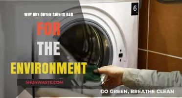 Dryer Sheets' Hidden Environmental Impact: Uncovering Their Harmful Effects