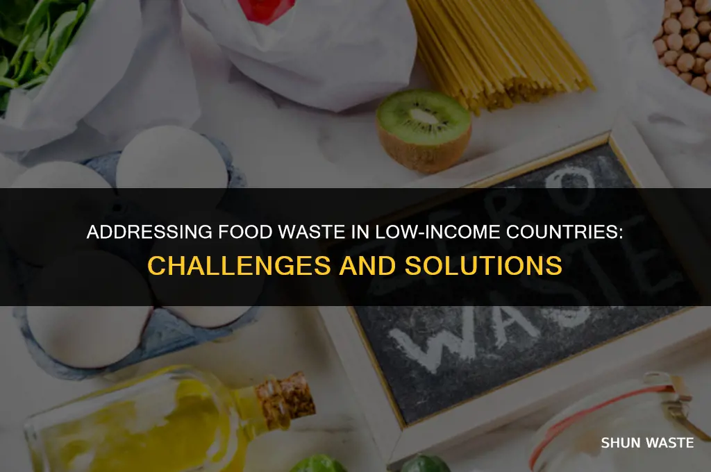why are food waste developing in low countries