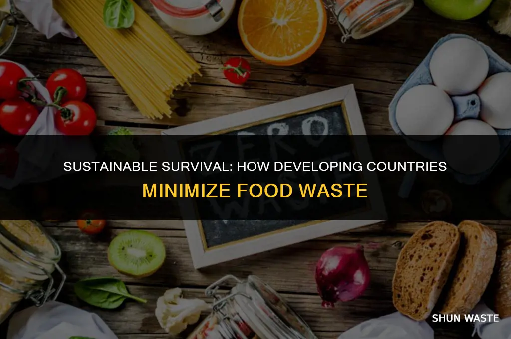 why are food waste limited in developing countries