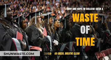 Decoding the Collegiate Conundrum: Are Guys Really a Waste of Time?