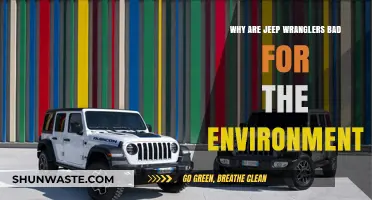Jeep Wranglers' Environmental Impact: Fuel Inefficiency and Carbon Footprint Concerns