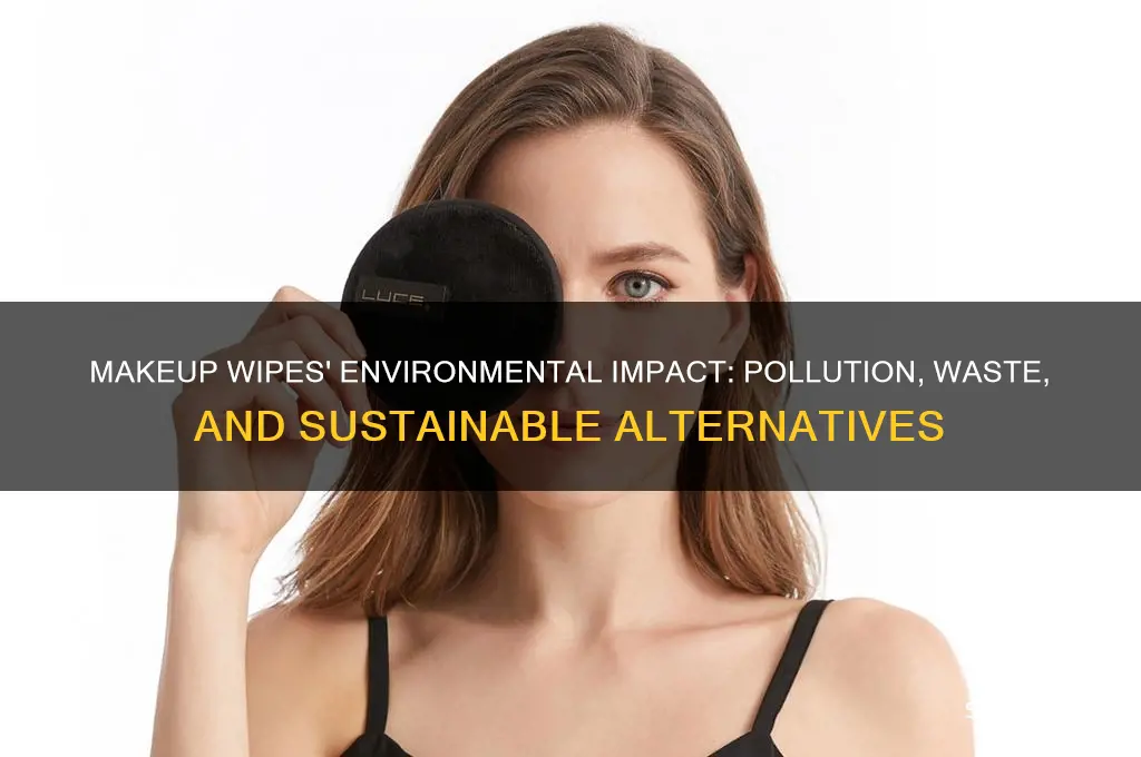 why are makeup wipes bad for the environment