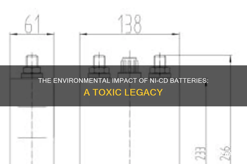 why are ni cd batteries bad for the environment