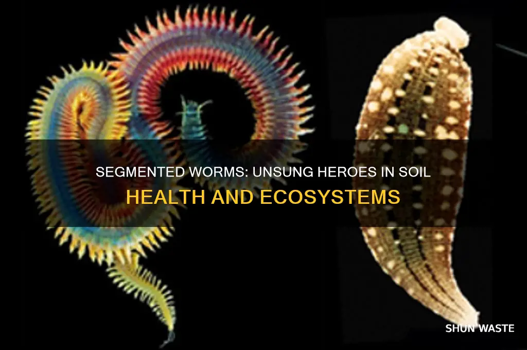 why are segmented worms helpful to the environment