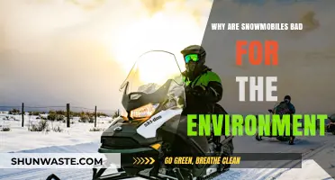 Snowmobiles' Environmental Impact: Noise, Pollution, and Habitat Disruption Explained