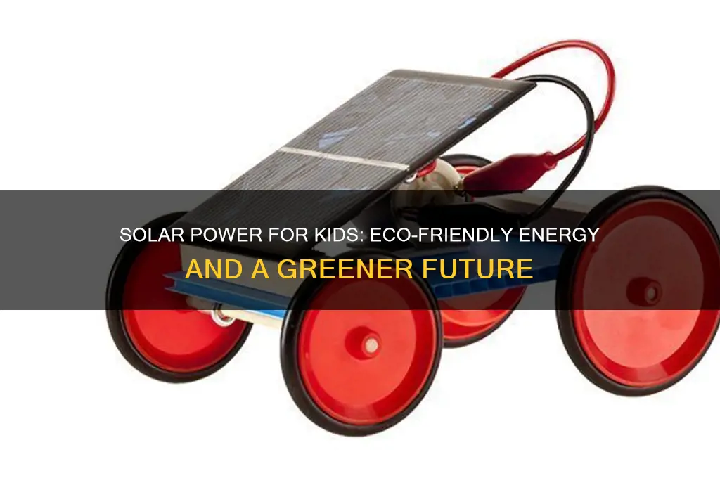 why are solar panels good for the environment for kids
