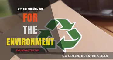 Stickers' Hidden Environmental Impact: Uncovering Their Eco-Unfriendly Truth