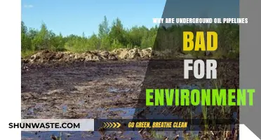 Underground Oil Pipelines: Environmental Risks and Long-Term Consequences