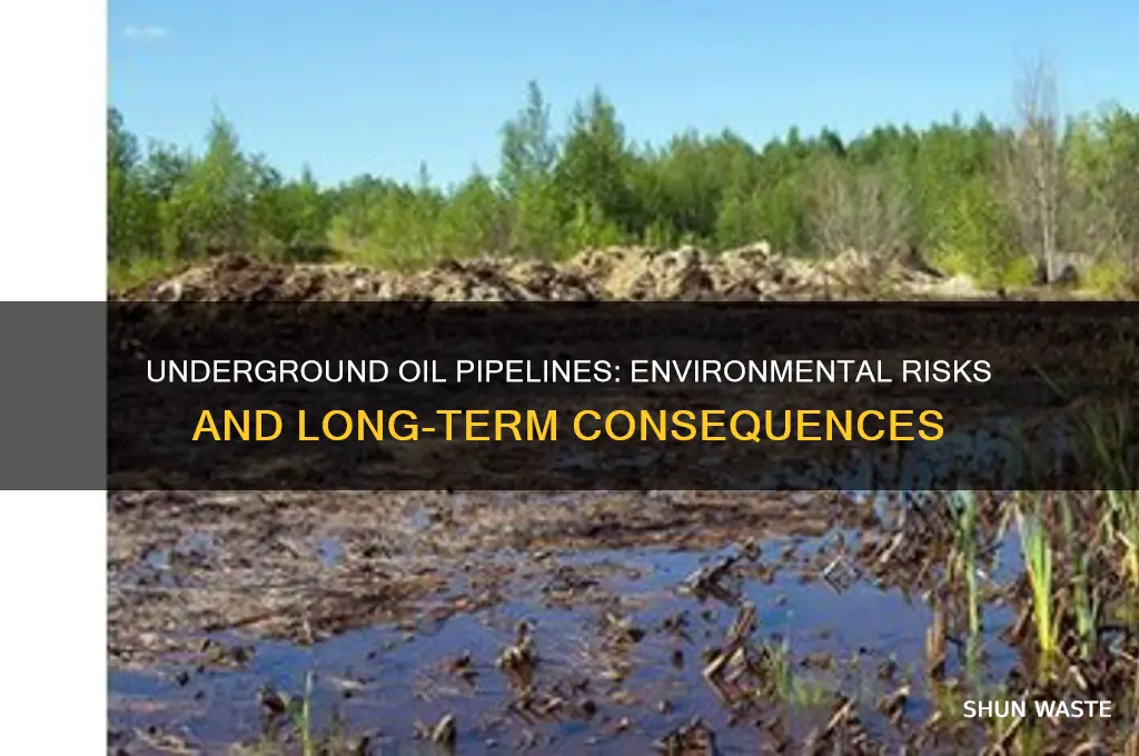 why are underground oil pipelines bad for environment