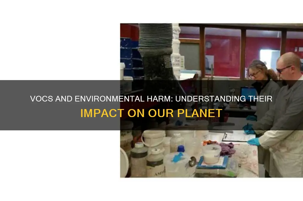 why are vocs bad for the environment