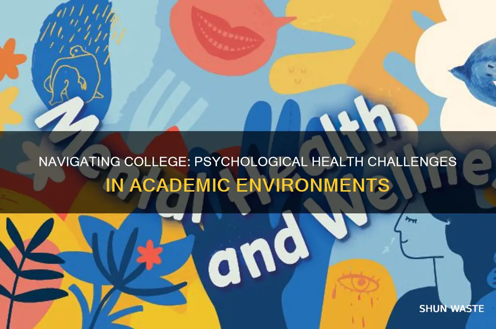 why can college environment be a challenge to psychological health