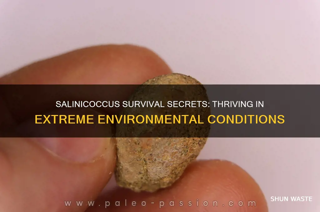 why can salinicoccus live in extreme environments