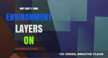 Troubleshooting Environment Layers: Why They Won't Turn On and How to Fix It