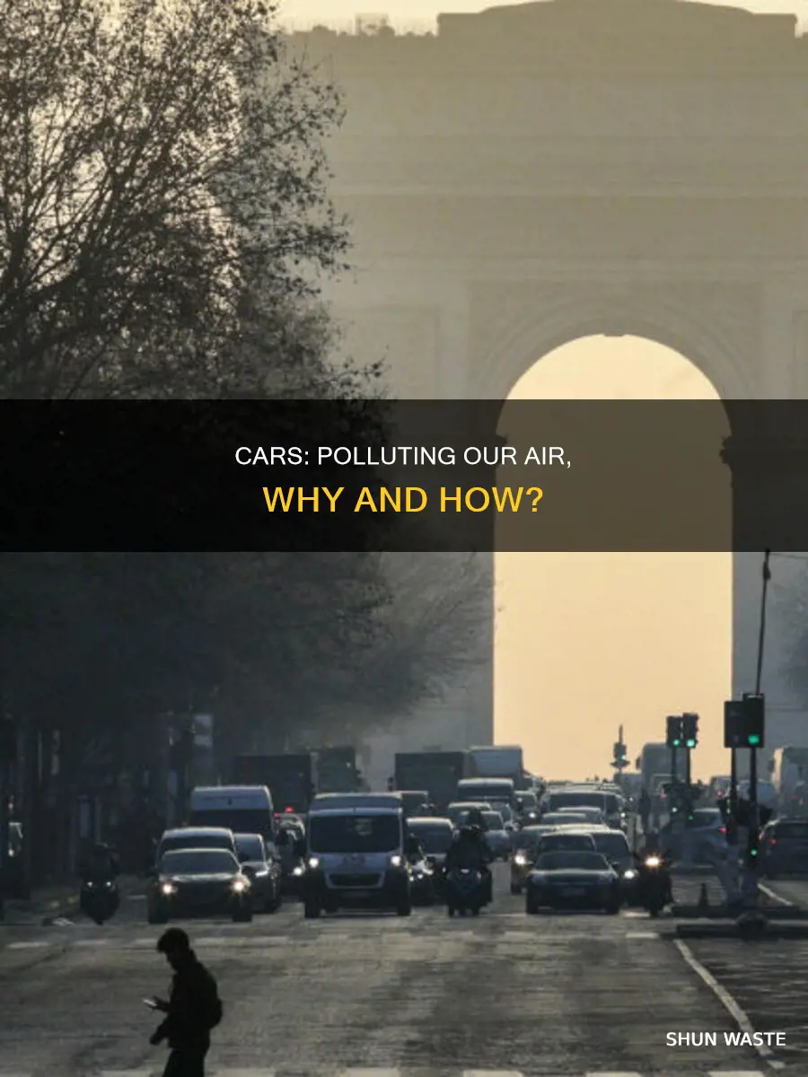 why cars pollute the air