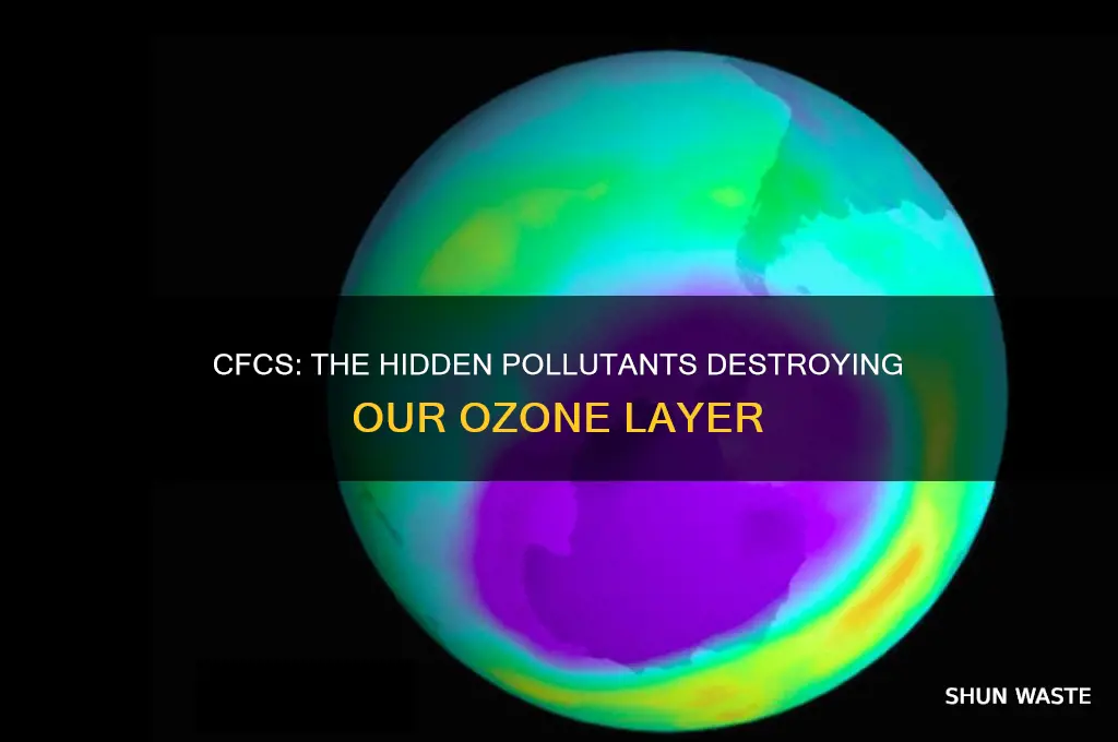 why cfcs are considered as pollutants