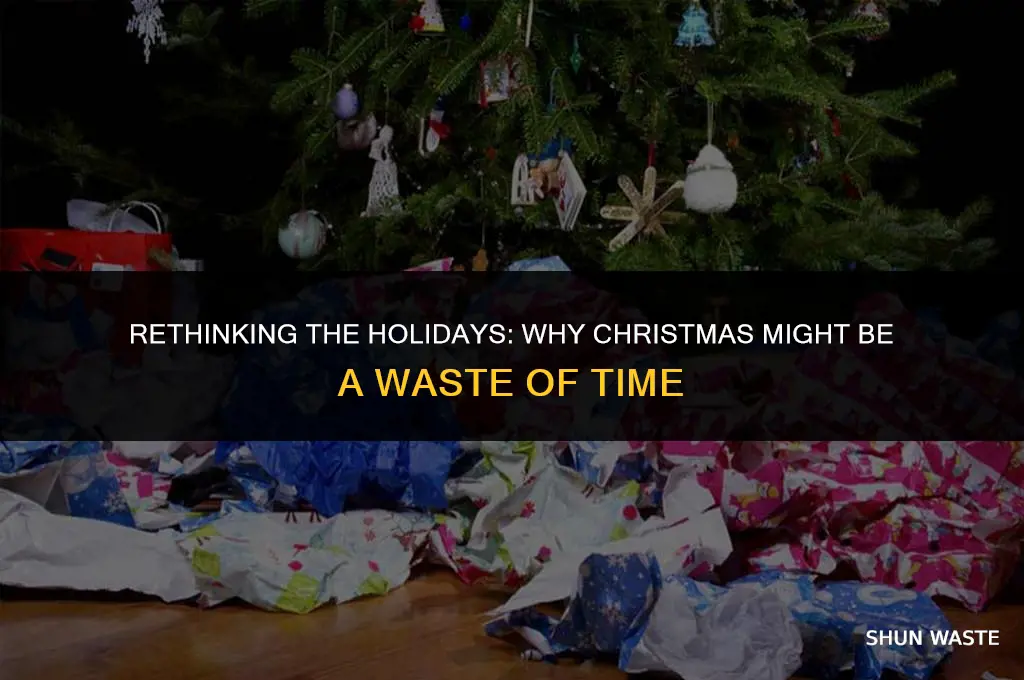 why christmas is a waste of time
