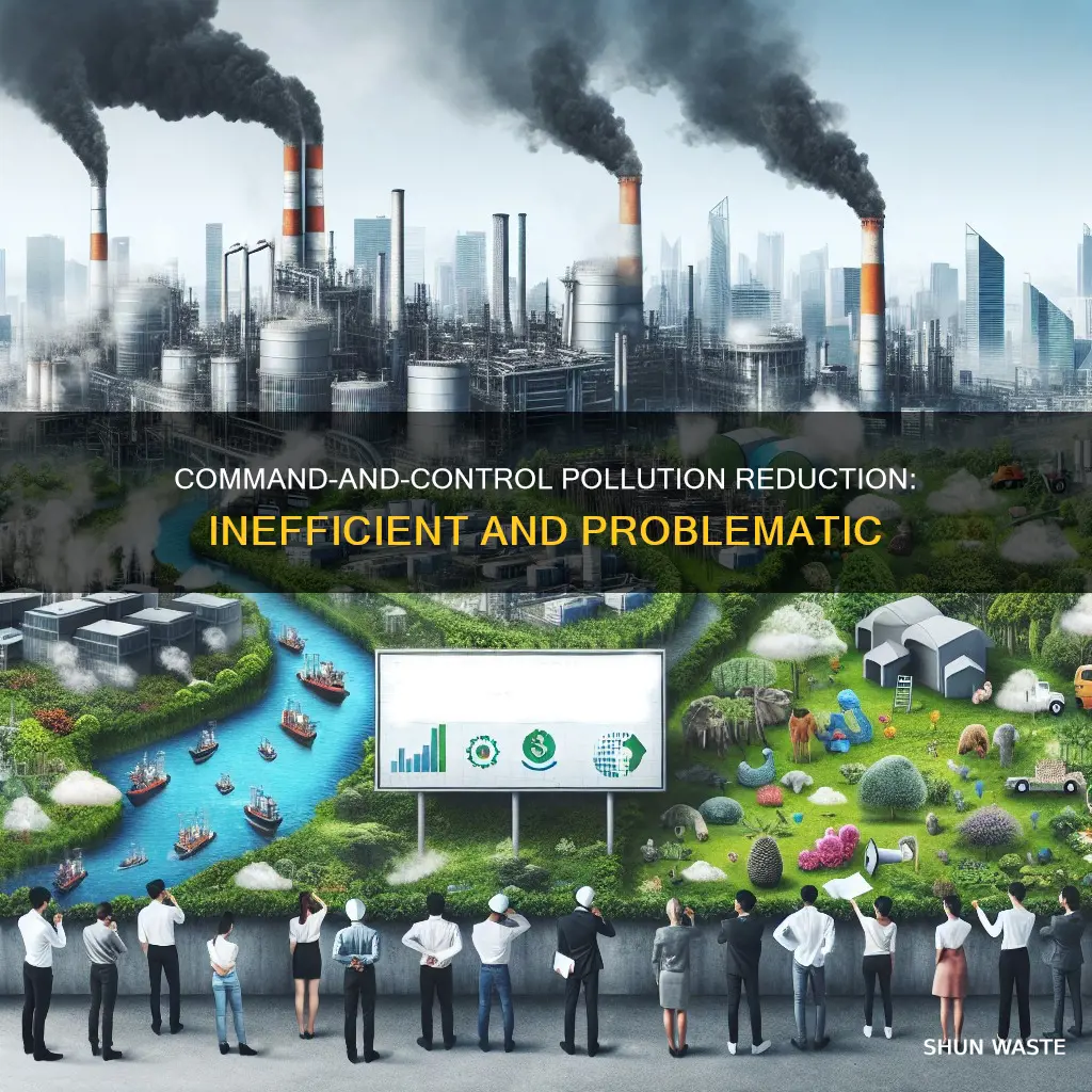 why command-and-control approaches to reducing pollution are inefficient