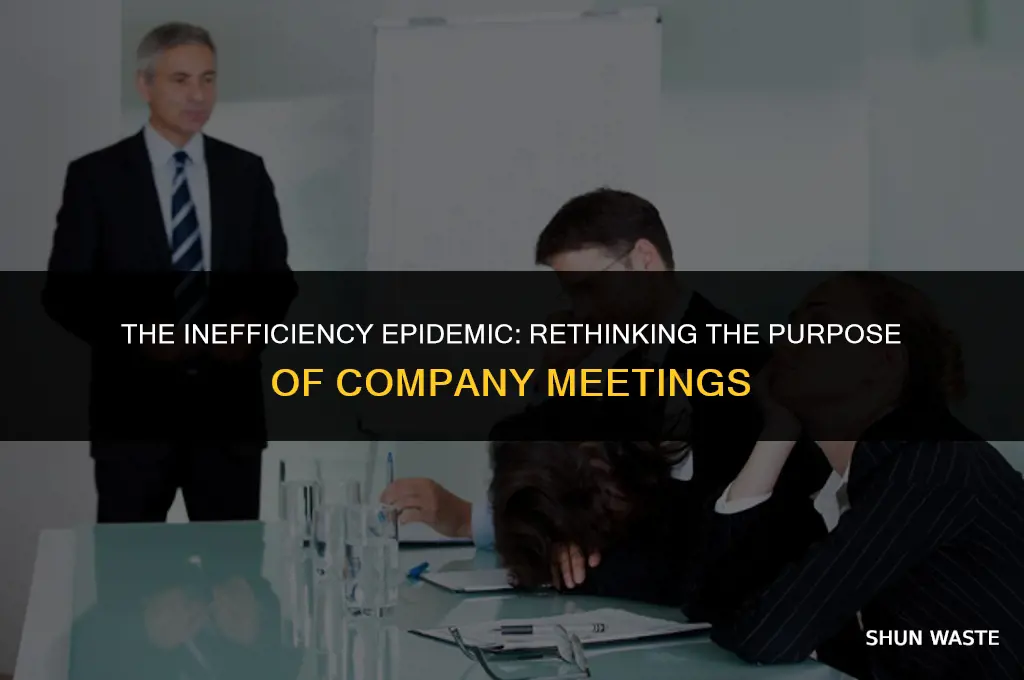 why company meetings are a waste of time