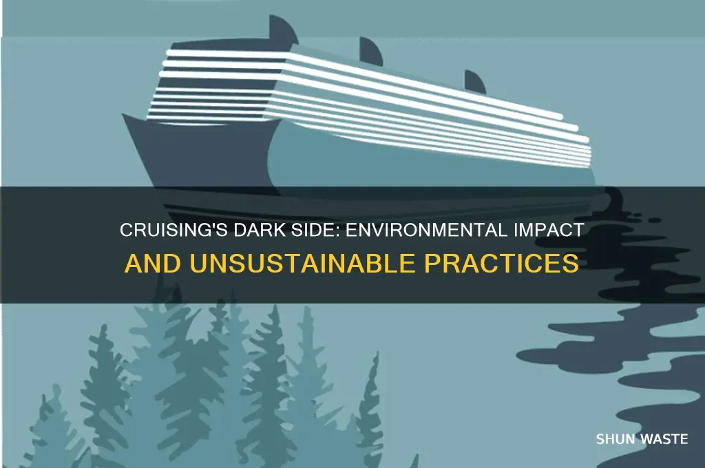 why cruising is bad for the environment