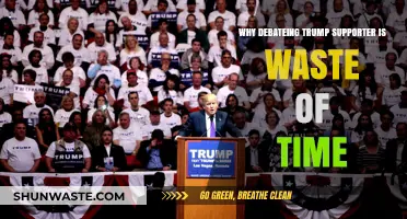 Engaging in Fruitless Discourse: The Futility of Debating Trump Supporters