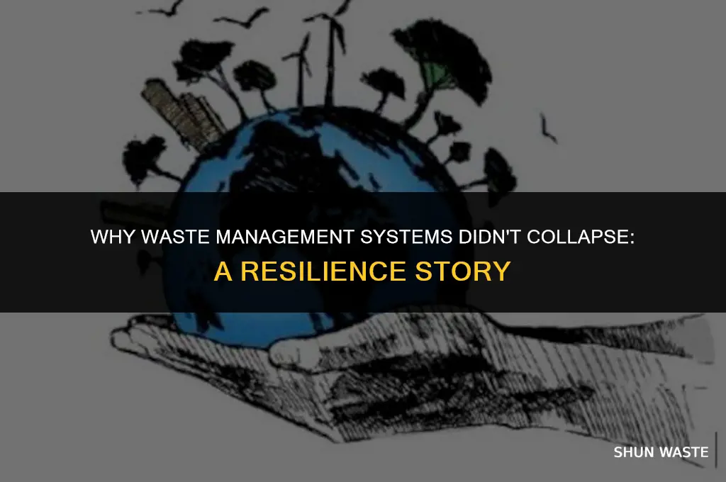 why did waste management not break down