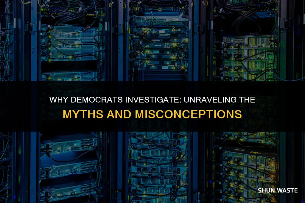 why do democrats waste time and money on fake investigations