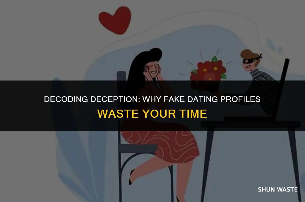 why do fake accounts on dating sites waste my time