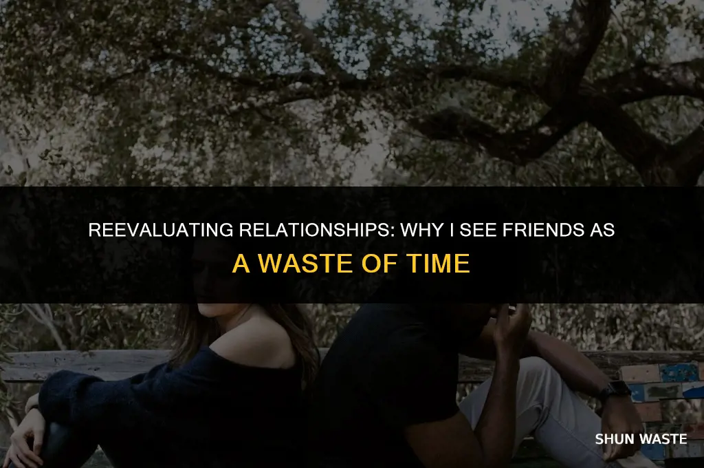 why do i see friends as a waste of time