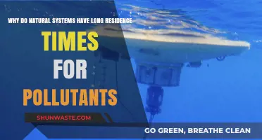 Why Pollutants Persist: Understanding Long Residence Times in Natural Systems