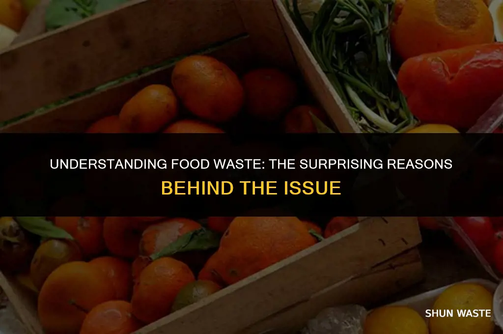 why do people produce food waste