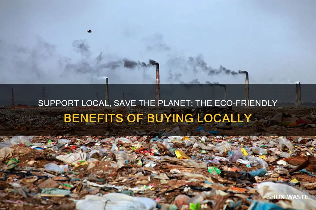 why does buying locally help the environment