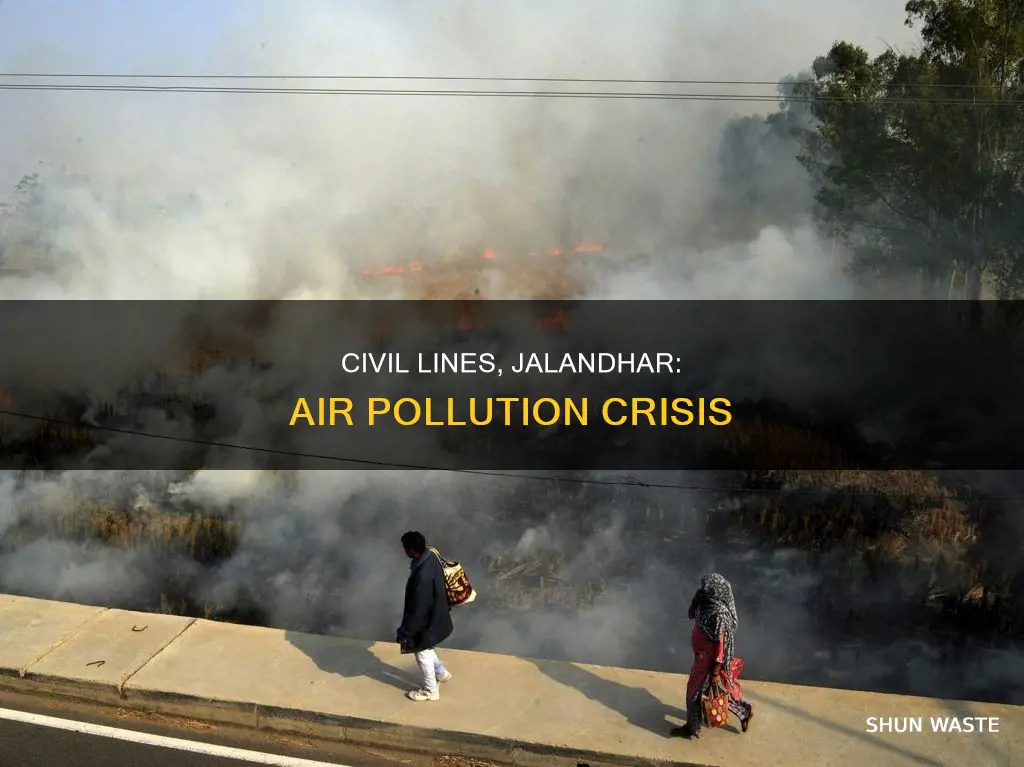 why does civil line jalandhar bad air pollution