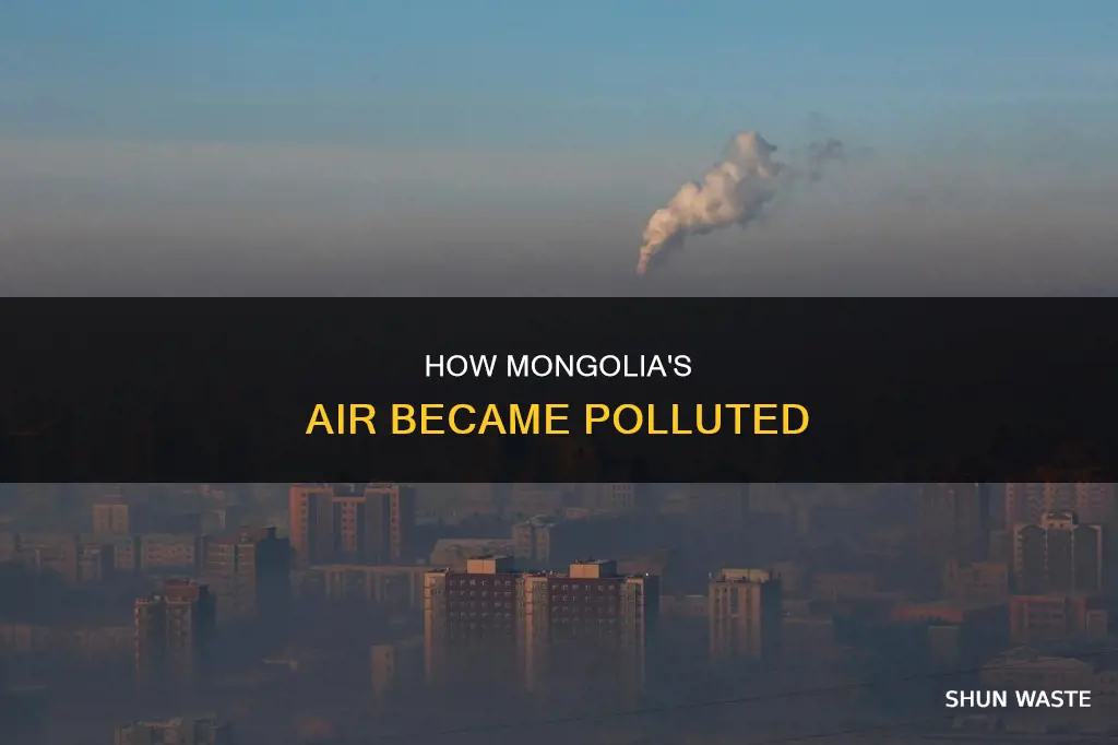 why does mongolia have air pollution