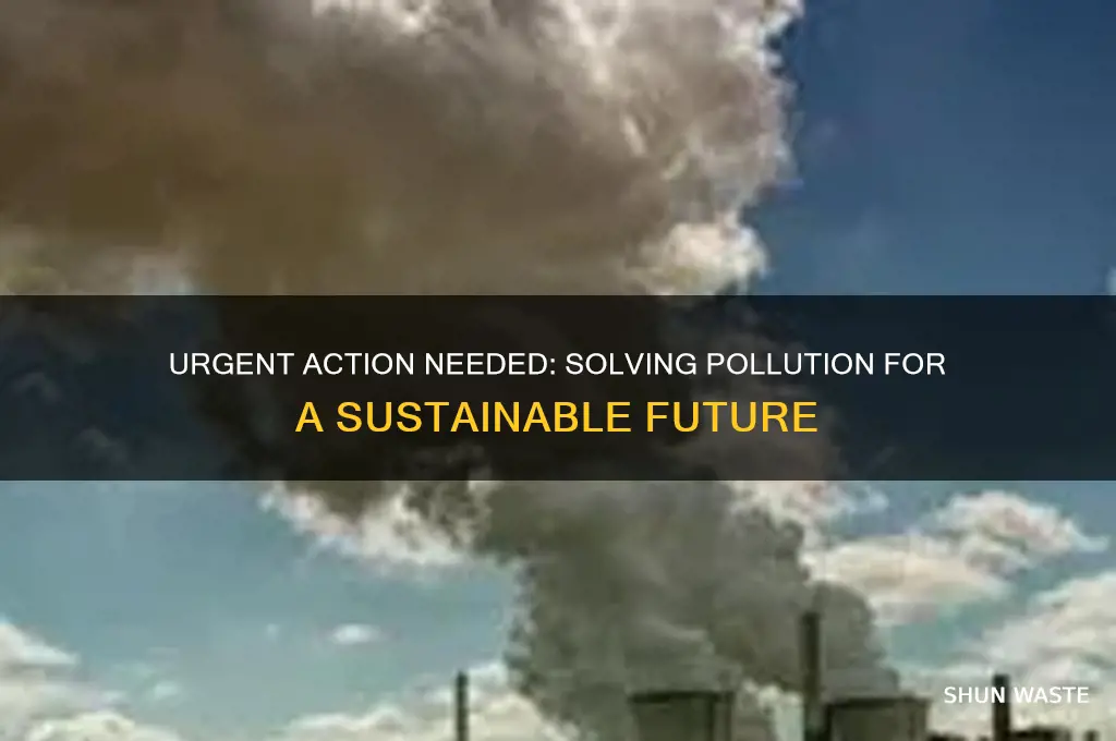 why does pollution need to be solved