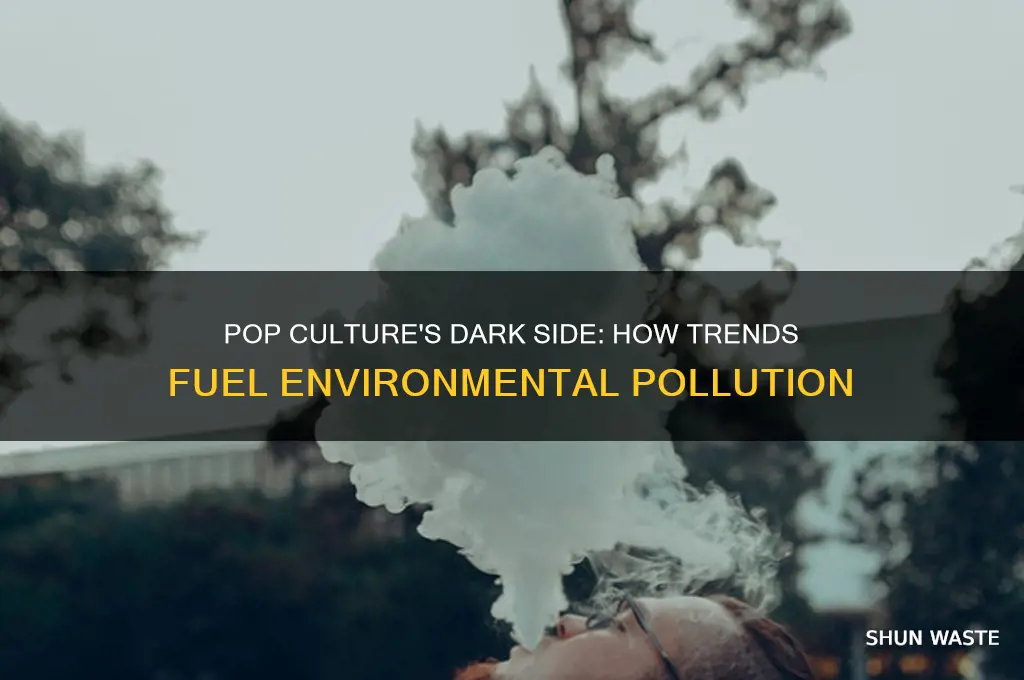 why does pop culture pollute more
