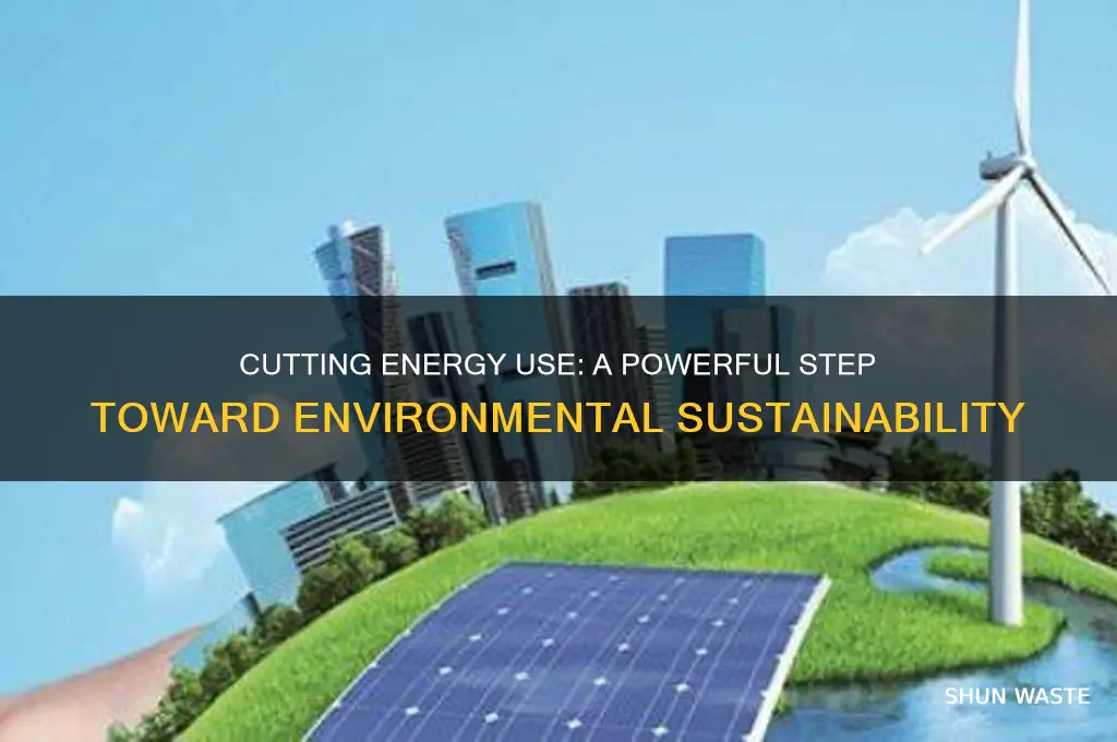 why does reducing energy help the environment