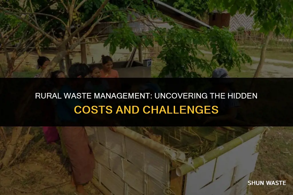 why does waste management charge more in rural areas