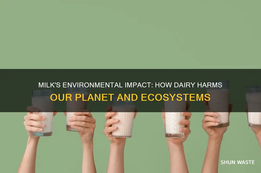 why drinking milk is bad for the environment