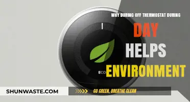 Eco-Friendly Savings: Turning Off Thermostats During the Day Helps the Environment