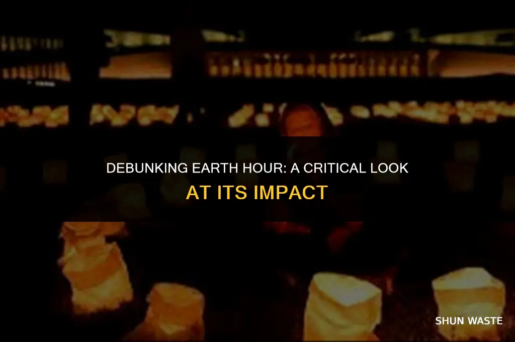 why earth hour is a waste of time